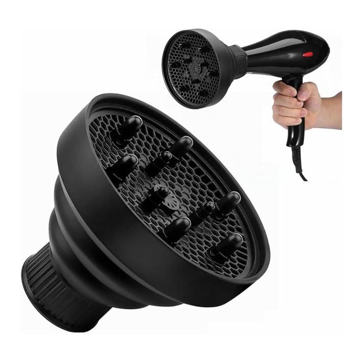 Diffuseur de Cheveux Universel,Embout Diffuseur Bouclant Cheveux ...