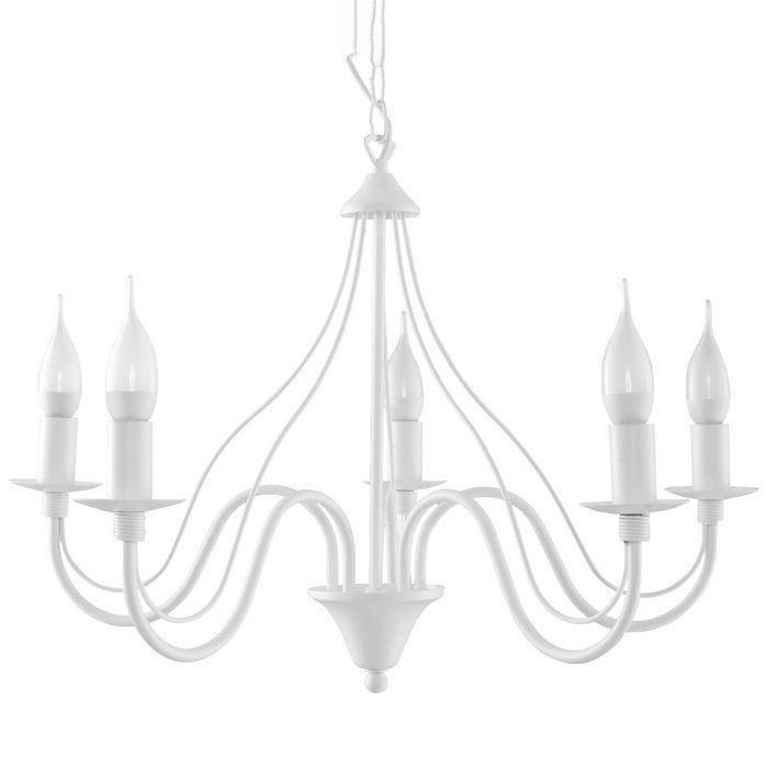 Lustre MinervaNebula 5 blanc Lustre MinervaNebula 5 blanc