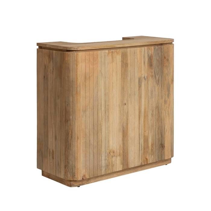 Meuble bar en bois de manguier Lou