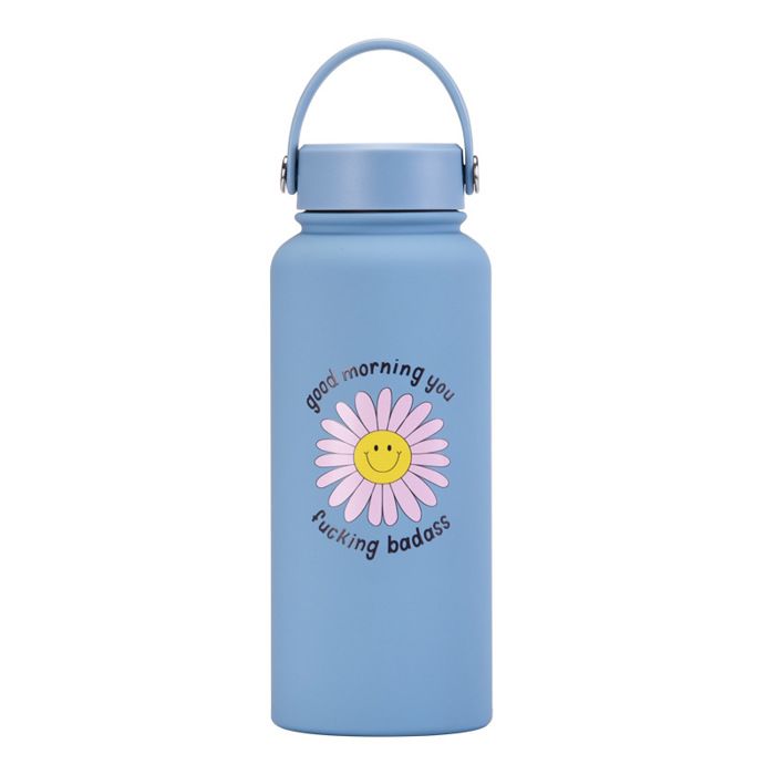Nouveau 2025 Tasse Isotherme 40oz Portable Double Paroi Antifuite Couvercle Pliable Bec Verseur Voiture