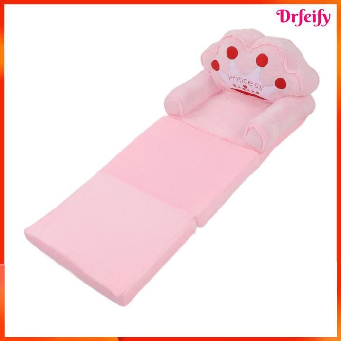 Akozon Canapé pliable pour enfants Foldable Kids Sofa 2 In 1 Flip Open Cute Sofa Bed For Living Room Bedroom meuble sofa 3 couches