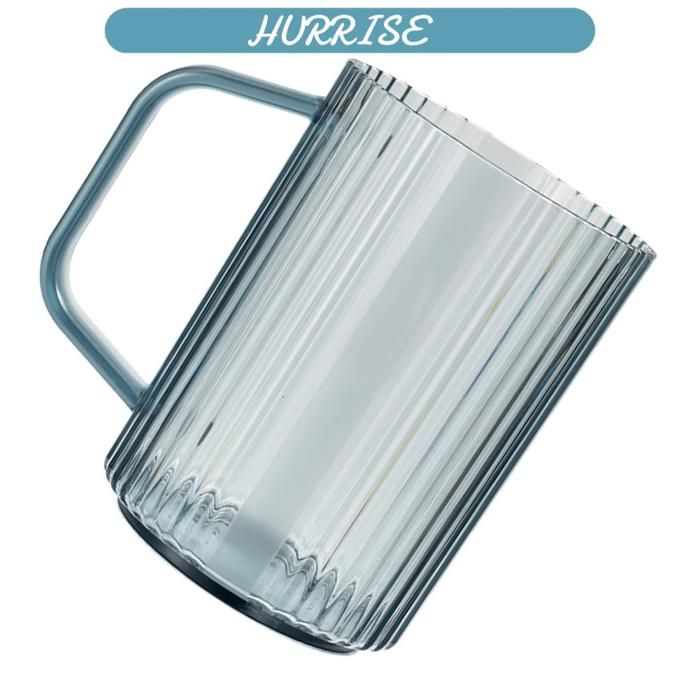 Sonew Tasse transparente de brosse à dents Support de Brosse à Dents en Plastique Tasse de Gobelet avec Rangement de art mug