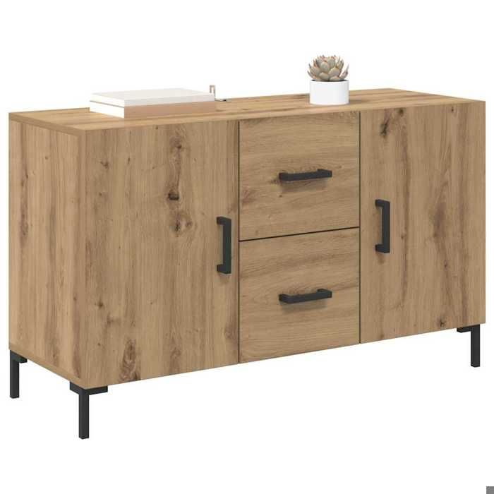Bahut/Commode couloir - Marron SWEETY Buffet Chêne artisanal 100x36x60cm - bois dingénierie CL71283241729