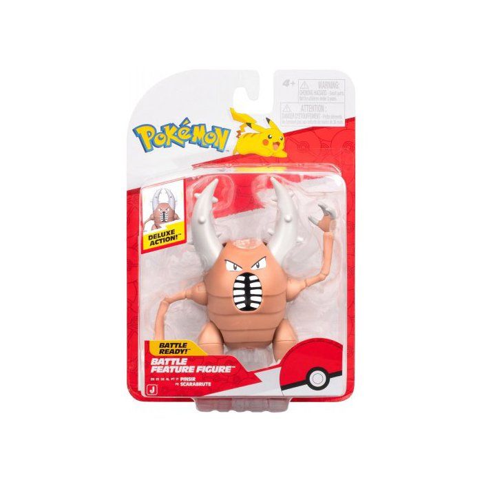 Pokemon Battle Feature Figure Scarabrute Pokemon Figurine Action Deluxe