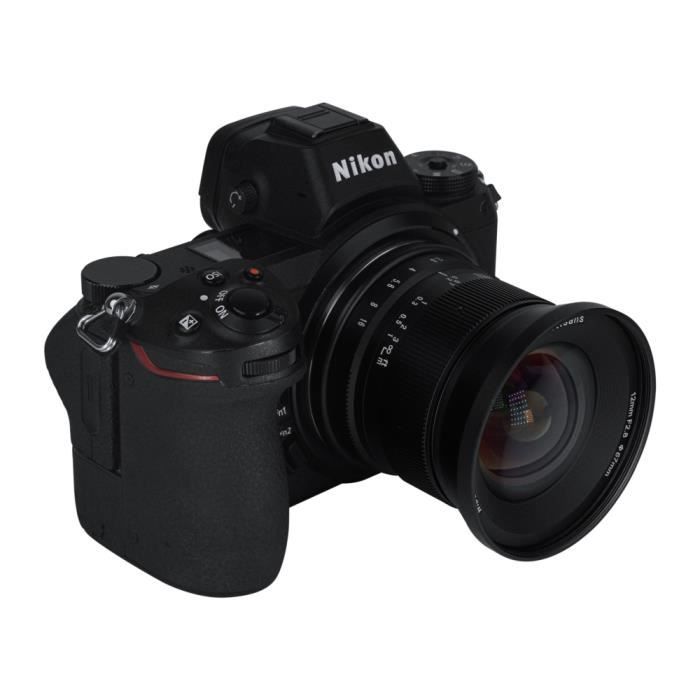 7artisans Objectif fixe manuel grand angle 7,5 mm f2,8 Mark II APS-C Fisheye pour appareil photo sans miroir Nikon Z Z6 Z7 Z50