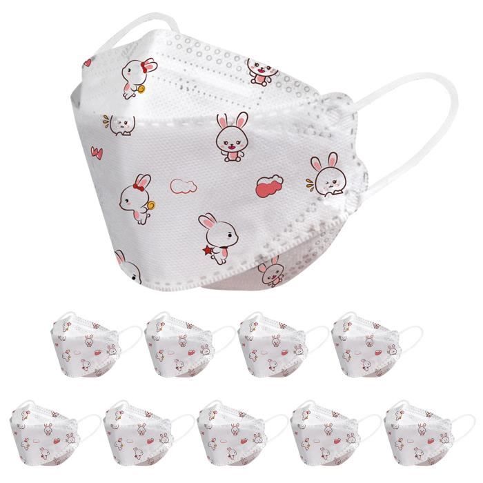 Masque De Voyage De Bebe Pour Enfants Facial Jetable Cartoon 5ply Masques Boucle D Oreille A54a