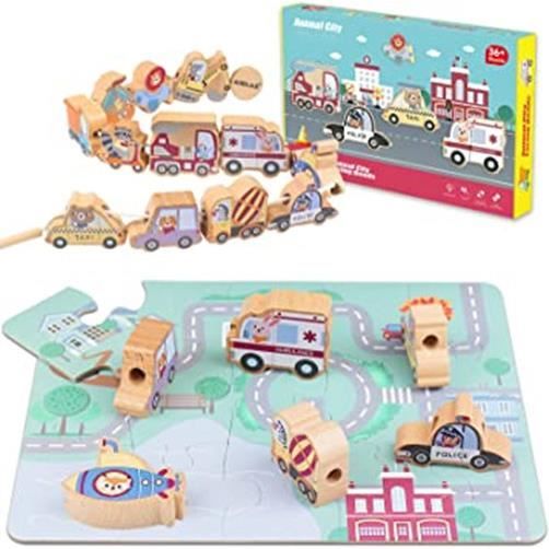 Jouet éducatif Montessori Caisse Enregistreuse En Bois - Pour Enfants 2-5 Ans, Avec Calculatrice, Scanner, Pièces, Cartes - Apprentissage Maths, Jeu De Rôle - Cadeau Anniversaire
