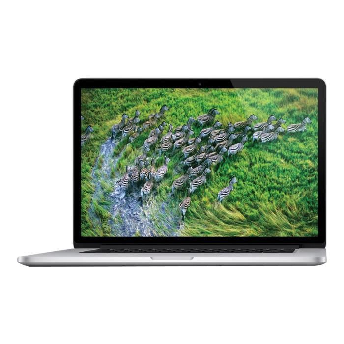  PC Portable Apple MacBook Pro avec écran Retina Core i7 2.7 GHz OS X 10.8 Mountain Lion 16 Go RAM 512 Go stockage flash 15.4" IPS 2880 x… pas cher