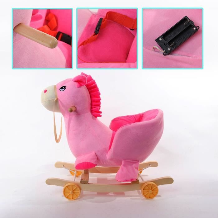 cheval a bascule bebe 18 mois