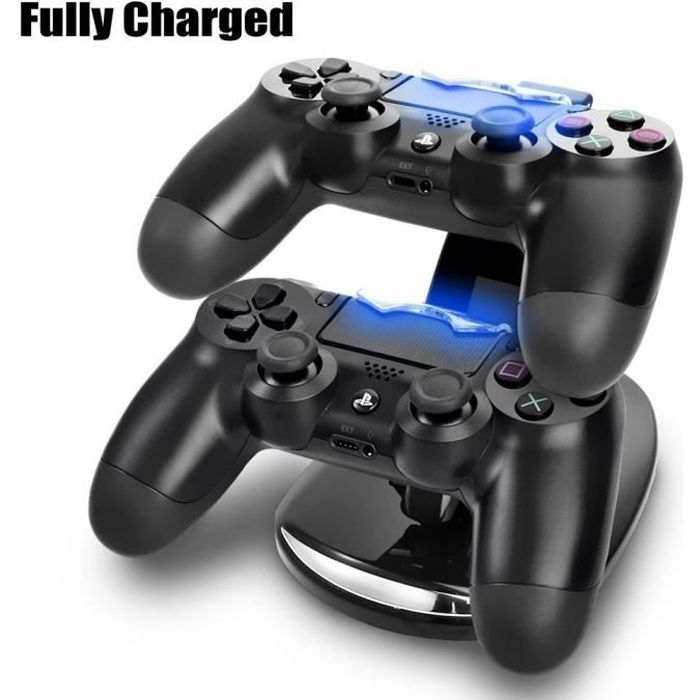 Chargeur manette PS4 SPIRIT OF GAMER Station de charge pour manettes PS4  Pas Cher 