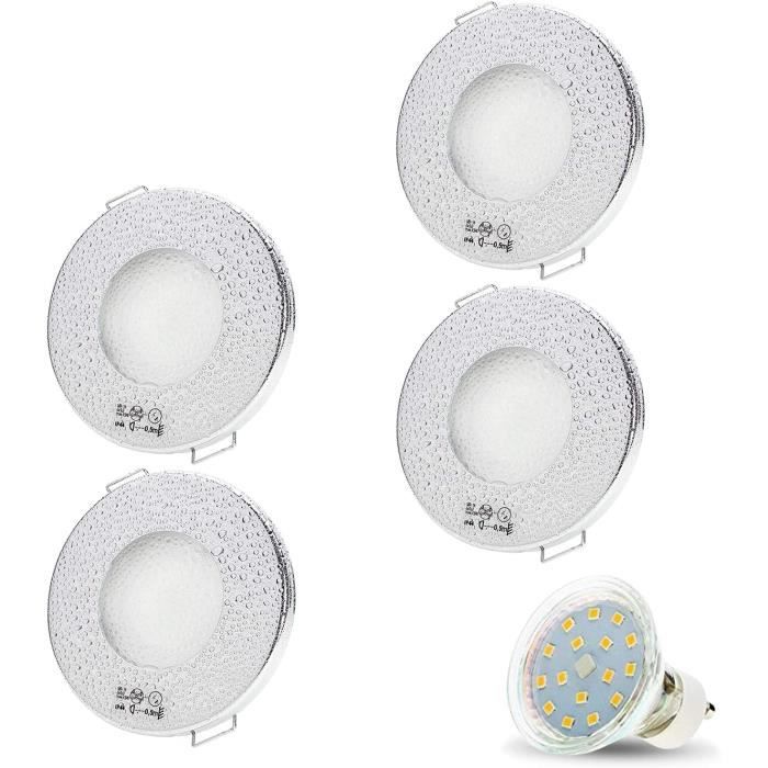 Cloche Alimentaire Robuste Cloches De Protection Contre La Chaleur à Quatre Pieds – Pour LED, Halogènes Et Spots Encastrables – Lot De 10, 20, 30, 40, [214] - Maison Cloche Anti Vermine Alimentaire