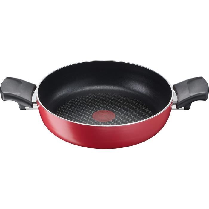 Gotham Steel Casserole anti adhesive en aluminium a texture moulee 5.l