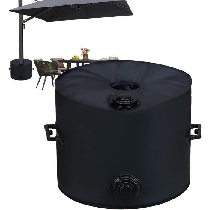 4 Poids De Base Parasol - Sacs De Sable à Remplir, Résistants Aux Intempéries, Pour Terrasse, Jardin, Support Parasol