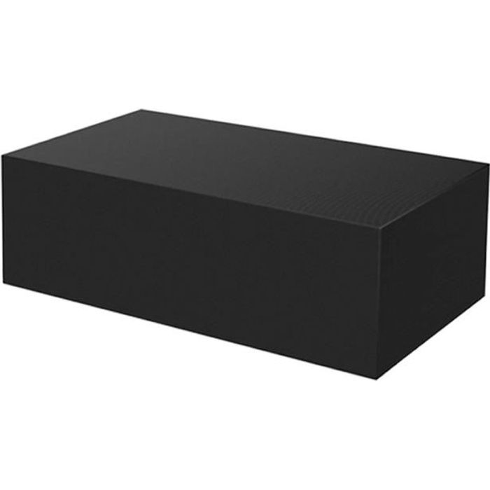 Housse de protection - 250x250x90 cm - Étanche - Tissu Oxford - Noir