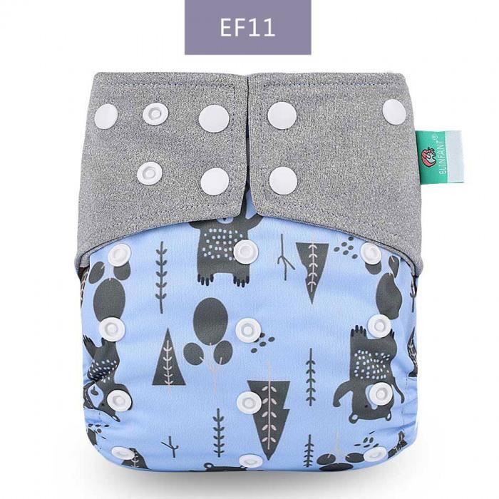 Version Ef11 Baby Diaper Avec 1 Insert Ecologique Couche Culotte Bebe Impermeable De Poche Dessin Anime Hibou Couches Cdiscount Puericulture Eveil Bebe