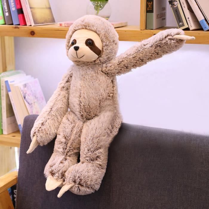 Doudou Peluche Paresseux Paresseux Ultra Douce Poupee Mignonne Peluche Pour Les Cadeaux Home Decor Myib 121 Cdiscount Puericulture Eveil Bebe
