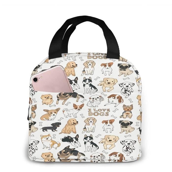 Sac à lunch sirène - Sac fourre-tout isotherme en néoprène pour l'école