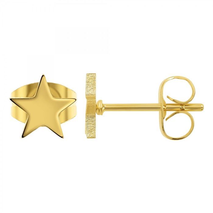 Boucles doreilles étoile par SC Bohème Boucles doreilles étoile par SC Bohème