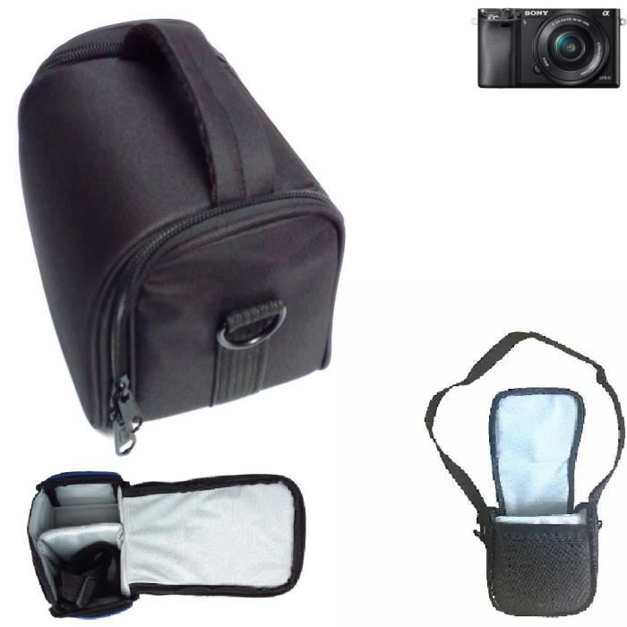 Pour Sony Alpha 6000 Sac D Epaule Sac De Transport Sac D Appareil Photo Housse De Protection Etui Pour Appareil Photo Cas De Achat Vente Sac Photo Cdiscount