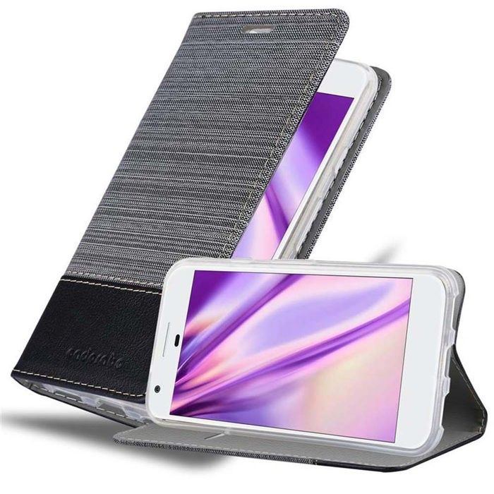 Étui Portefeuille Pour Nokia Lumia 820 - Housse En Similicuir Avec Stand Horizontal Et Fente Carte - Noir De Jais - 3