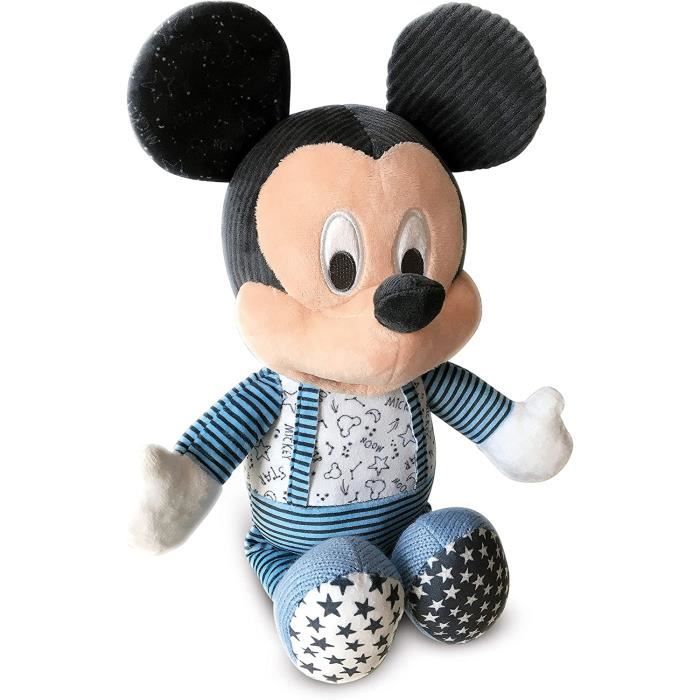 Peluche Disney Baby Mickey Veilleuse Musicale Lumineuse Peluche Lavable Machine Mois Cdiscount Puericulture Eveil bebe