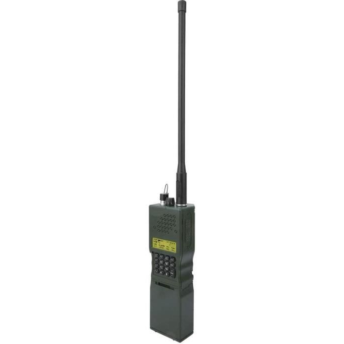 Radio Tactique Factice Wosport MPU5 Détachable – Fausse Radio Pour Entraînement Airsoft Ou Costume, ABS