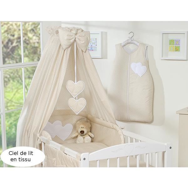 Ciel De Lit Bebe En Tissu Beige A Pois A Coeurs Cdiscount Puericulture Eveil Bebe Ciel De Lit Bebe En Tissu Beige A Pois A Coeurs Cdiscount Puericulture Eveil Bebe