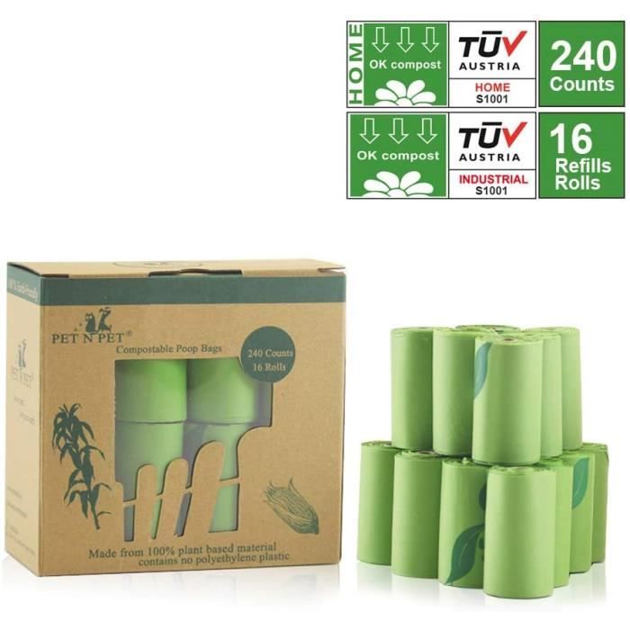 Sac De Proprete Excrements Sacs De Caca De Chien Compostables 1 Compte Sac De Dechets De Chien Biodegradable Pour Type 240pcs Cdiscount Animalerie Sac De Proprete Excrements Sacs De Caca De Chien Compostables 1 Compte Sac De Dechets De Chien Biodegradable Pour Type 240pcs Cdiscount Animalerie