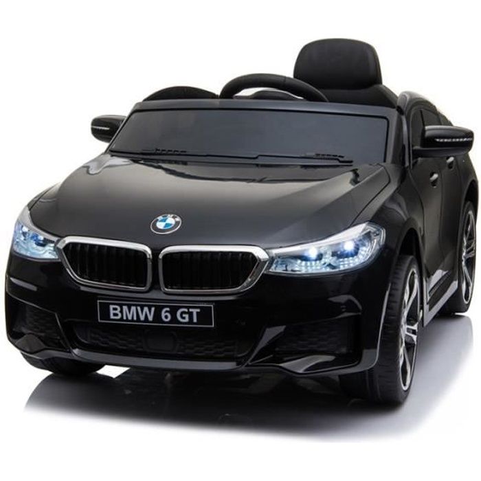 Voiture electrique BMW 6GT pour enfant 12V Prise UK Noir