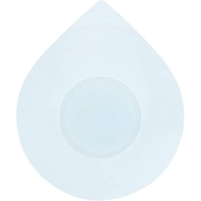 Bouchon de Lavabo en Caoutchouc Blanc 1 1/2 Po Bouchon de Baignoire Bouchon d'Évier Bouchon de Tuyau de Vidange Bouchon d'Eau