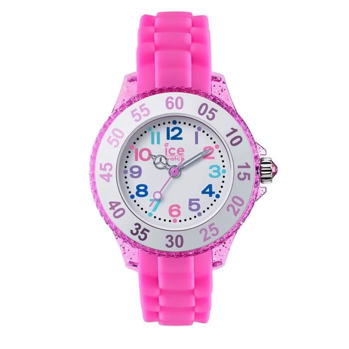Ice-Watch - Ice Princess Pink - Montre Rose pour Fille avec Bracelet en Silicone - 016414 (Extra Small)