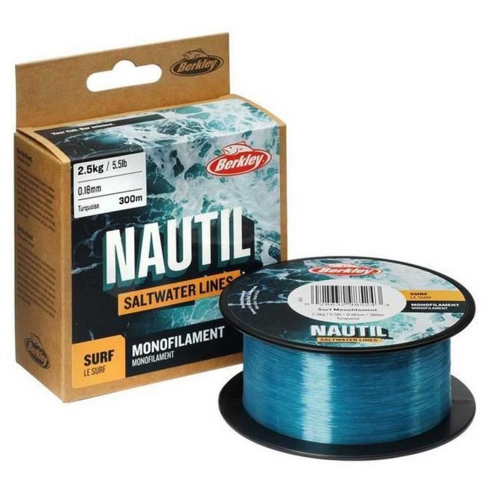 Fil de pêche monofilament - BERKLEY - Nautil - 0,40 mm - 10,8 kg - 600 m - Sport
