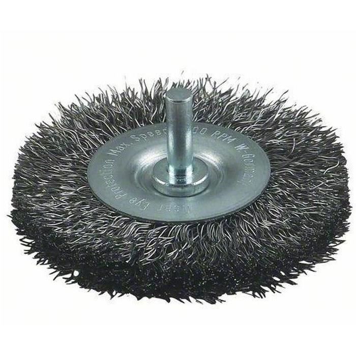 Brosses circulaires 30 mm 0 2 mm 4500 U/ min 6 mm 1pc - vue 2