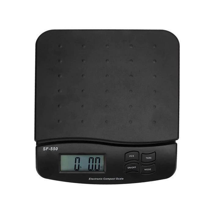 Balance De Cuisine Professionnelle Kamanan - 30kg, Numérique, Précision 1g, Noire