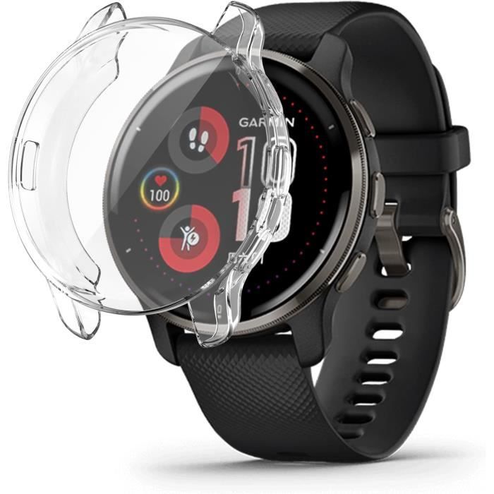 2x Coque De Protection Cadre écran Kwmobile Pour Garmin Venu 3S – Neuf