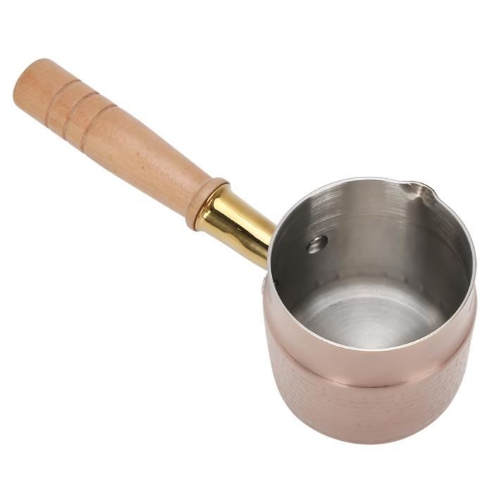 Bol De Fusion Bain-marie 400ml En Acier Inoxydable – Parfait Pour Chocolat, Cire, Beurre – Becs Verseurs Double