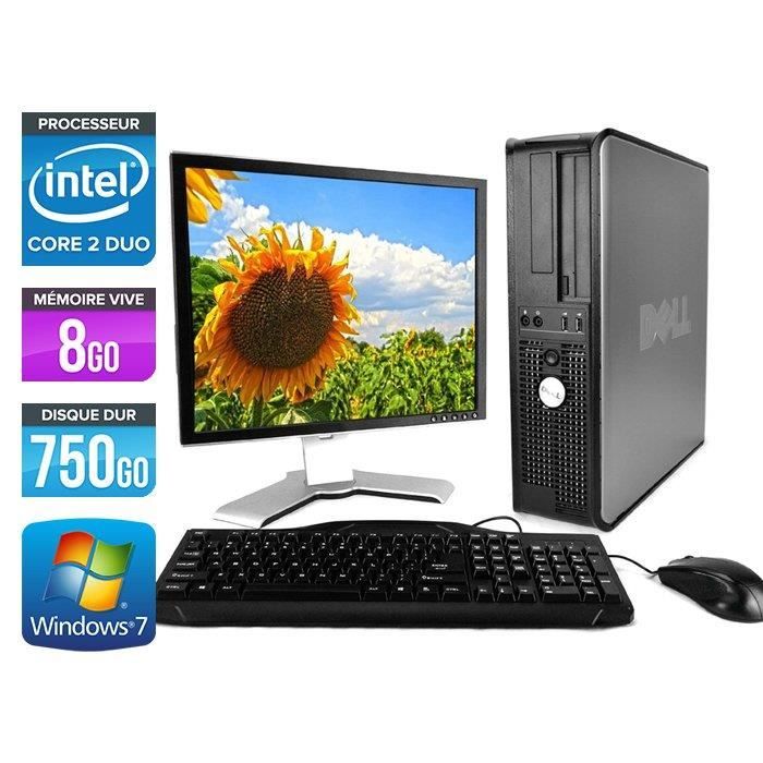 Top achat Ordinateur de bureau Dell 780 - 2,93GHz - 8Go - 750Go + Ecran 17'' pas cher Achat Ordinateur de bureau Dell 780 - 2,93GHz - 8Go - 750Go + Ecran 17'' pas cher