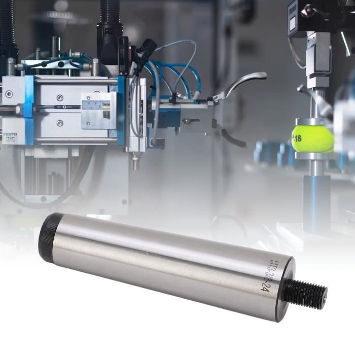 Adaptateur Cône Morse MT1 Vers Filetage 1/2-20 - Pour Tours, Perceuses - Acier De Précision Rectifié - 12