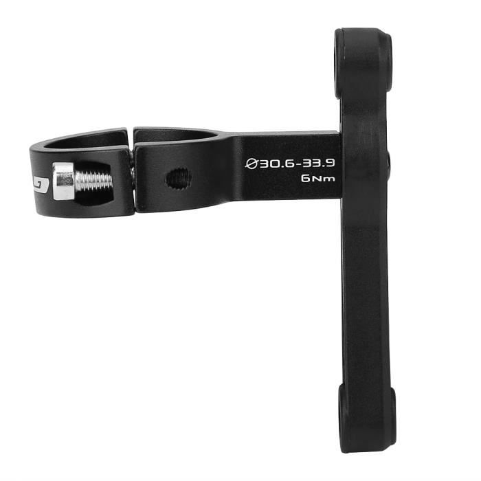 Support Adaptateur Porte-bidon Vélo Universel – Sans Vis, Sangle Antidérapante En Silicone – Fixation Rapide Sur Cadre Ou Guidon – Noir