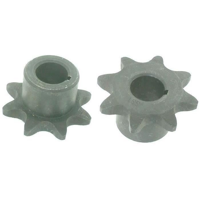 Pignon 8 dents à moyeu déporté pour chaîne de type C41 adaptable pour MTD