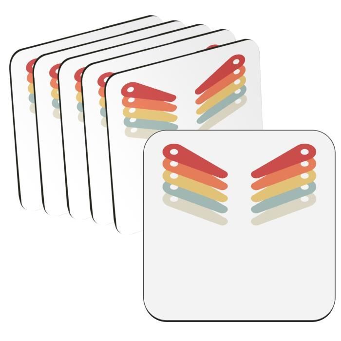 Lot De 6 Dessous De Verre En Liège épais - Ronds, Naturels, Pour Protéger Vos Tables (café, Thé, Bureau)