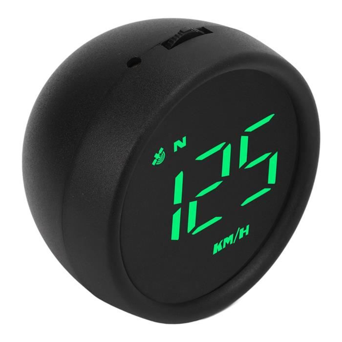 Compteur De Vitesse HUD GPS Voiture - Affichage Tête Haute 2 Pouces - Alerte Fatigue Et Vitesse