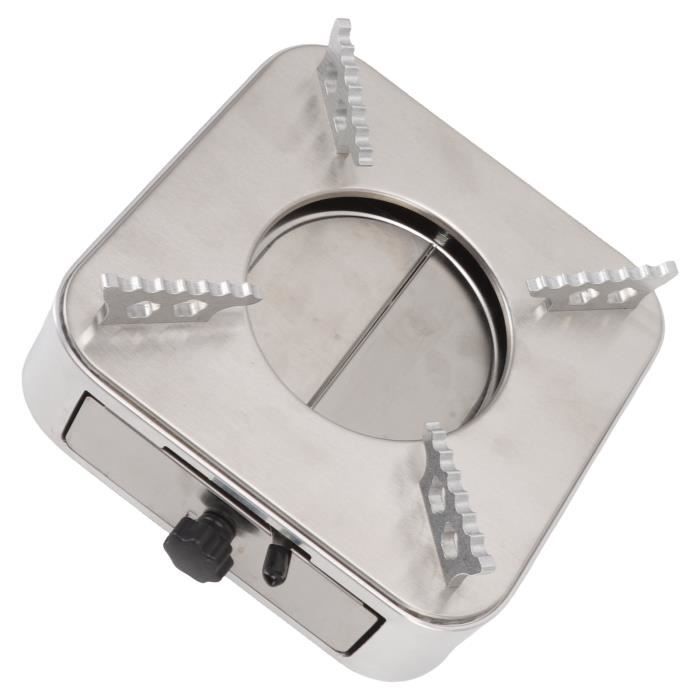Brûleur éthanol pour cheminée 3,5 L, en acier inoxydable 45,7x18,7xH9,5 cm | Leroy Merlin
