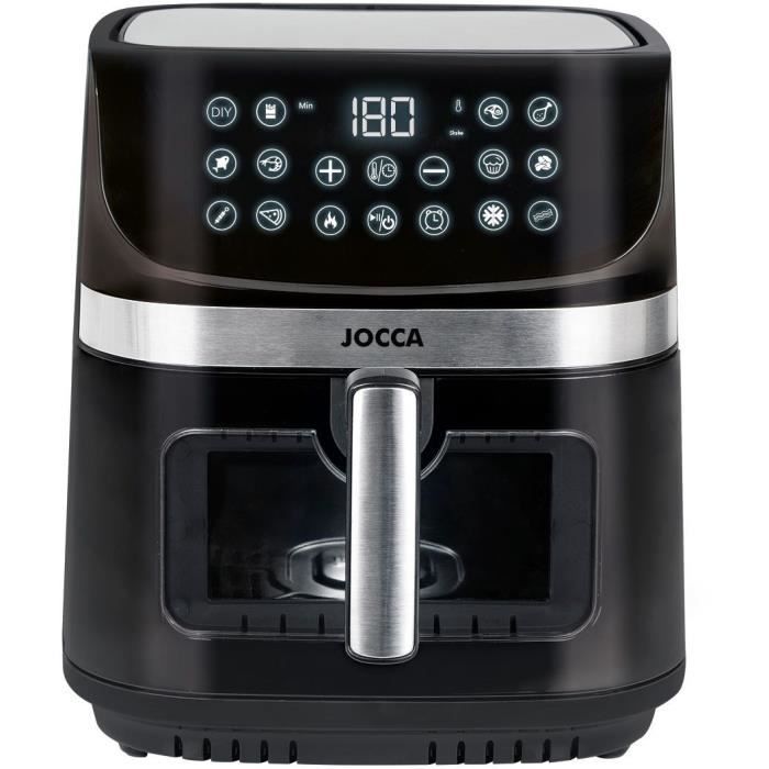 Friteuse À Air JOCCA 2352 – 9 L, 2200 W, 10 Programmes