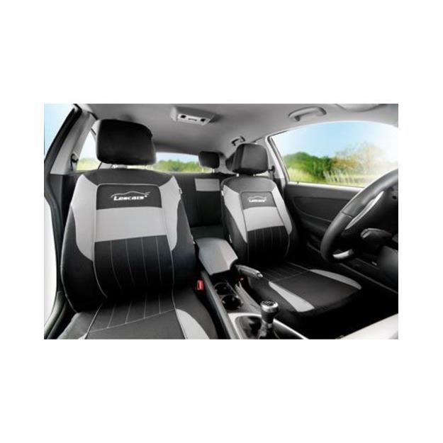 Lupex Shop 108/ /_ N Gc Housses de si/ège Auto Noir//Gris Clair