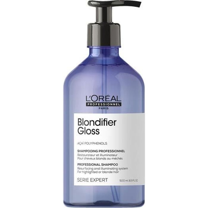 LOréal Professionnel Serie Expert Blondifier Gloss Shampooing Brillance 500ml