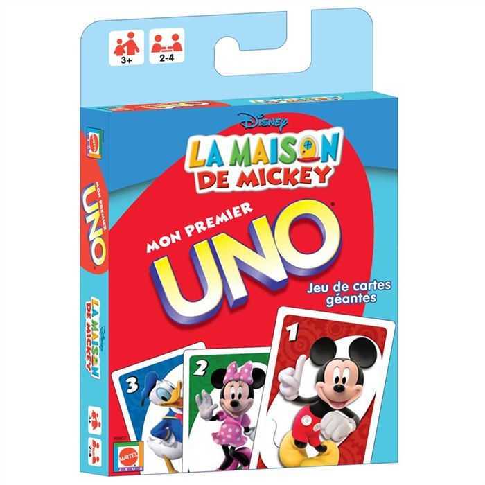 Uno Mickey Cdiscount Jeux Jouets
