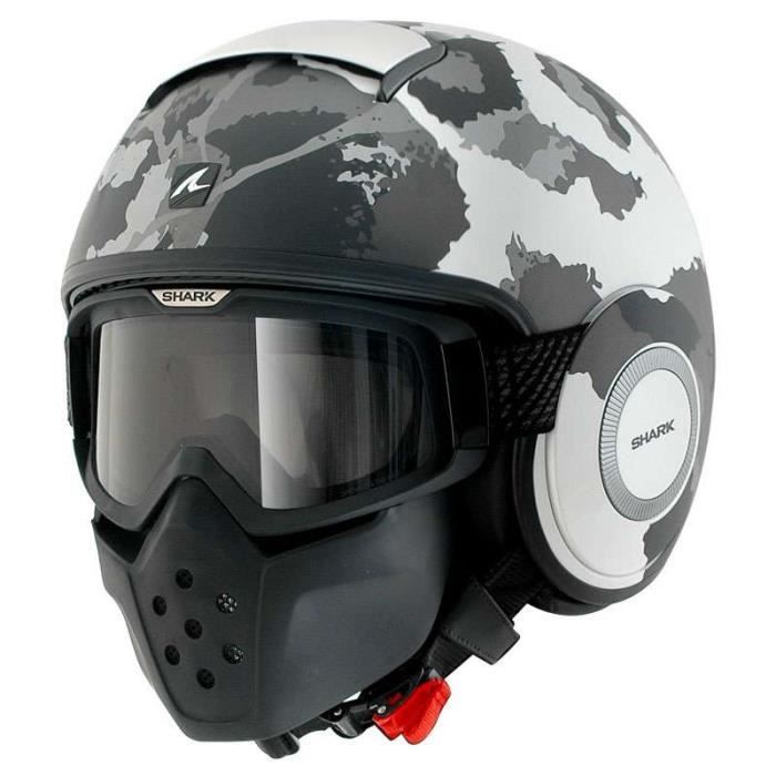 Casque Shark RAW KURTZ MAT - Cdiscount Auto
