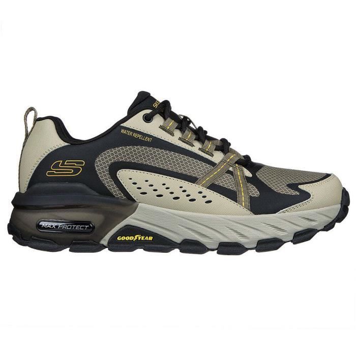 chaussures de trail skechers max protect - marron - 41