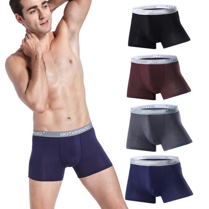 Boxer Homme Big Boys En Modal Gris - Lot De Slips Caleçon Confort - Neuf Avec Étiquettes